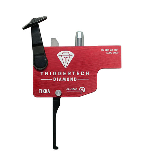 Der TriggerTech Tikka Trigger bietet dir eine verstellbare Abzugsgewicht von 1,5 bis 2,5 lbs, einen flachen Abzug und herausragende Präzision für dein Schiessen.